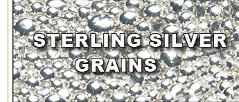 sterling silver grains